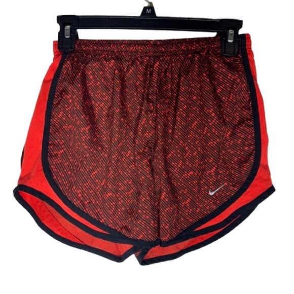 Nike Pants - Women's Red/Black Nike Dri-Fit Running Shorts - Small